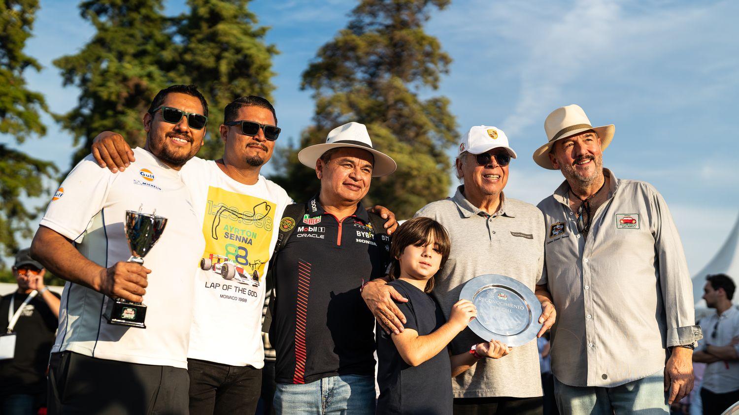 Participantes premiados en Gran Premio Histórico de la Ciudad de México
